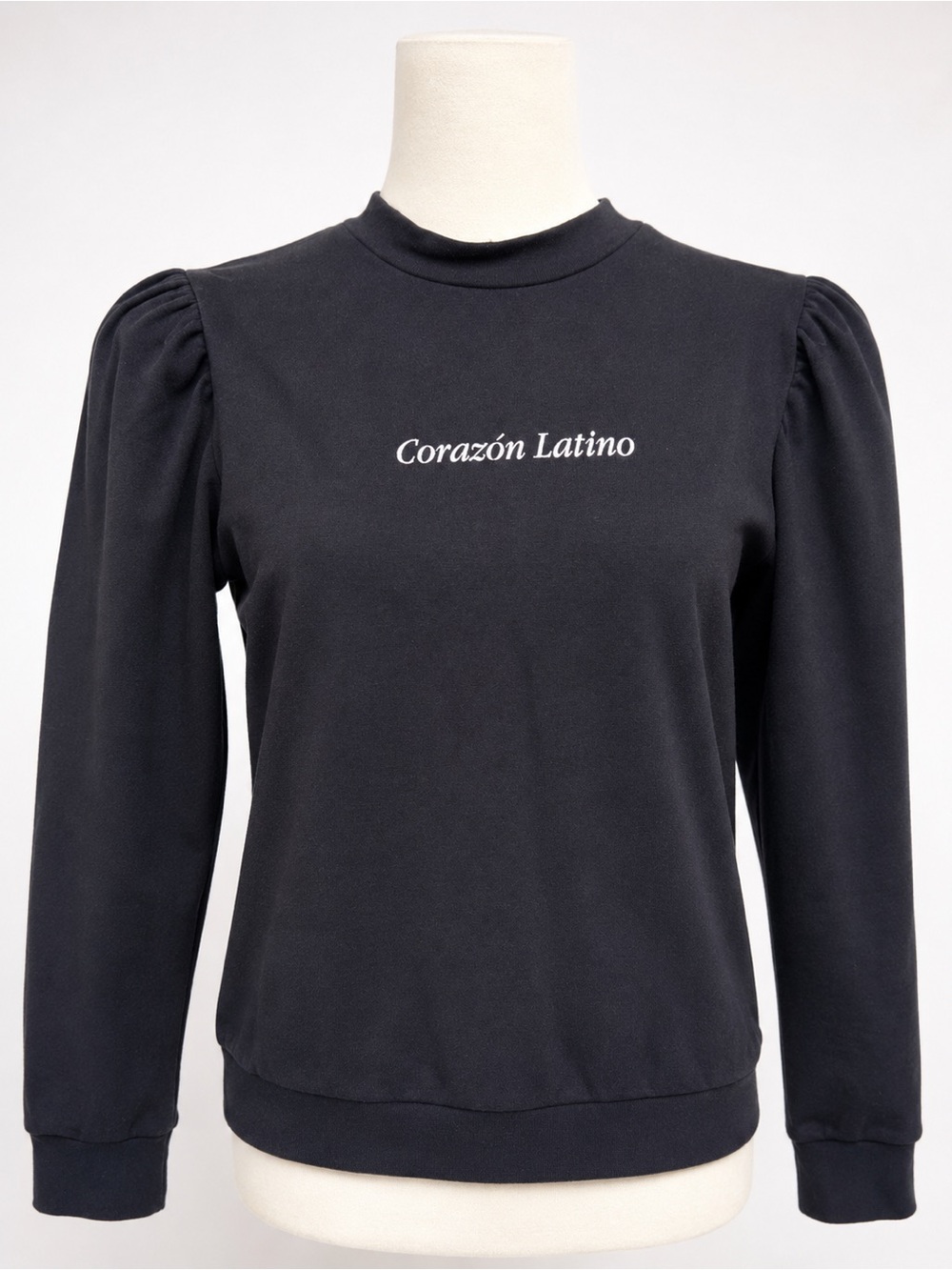 ARKITECT x Eugenia Fernández “Corazón Latino” Puff Sleeve Sweatshirt